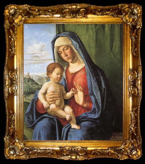 framed  CIMA da Conegliano Madonna and Child, ta009-2